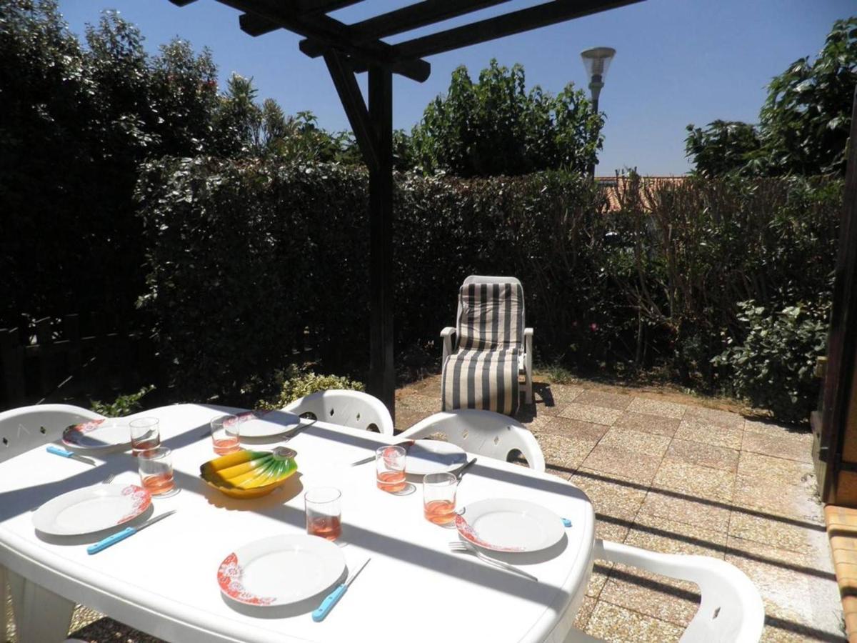 Maison 2 Pieces/Mezzanine, 6 Couchages, Terrasse Spacieuse, Piscine Et Parking Prive A Gruissan - Fr-1-229-332 מראה חיצוני תמונה